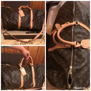 Authentic Louis Vuitton duffle